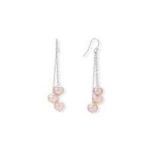 Freshwater Cultured Pearl Sterling Silver Earrings